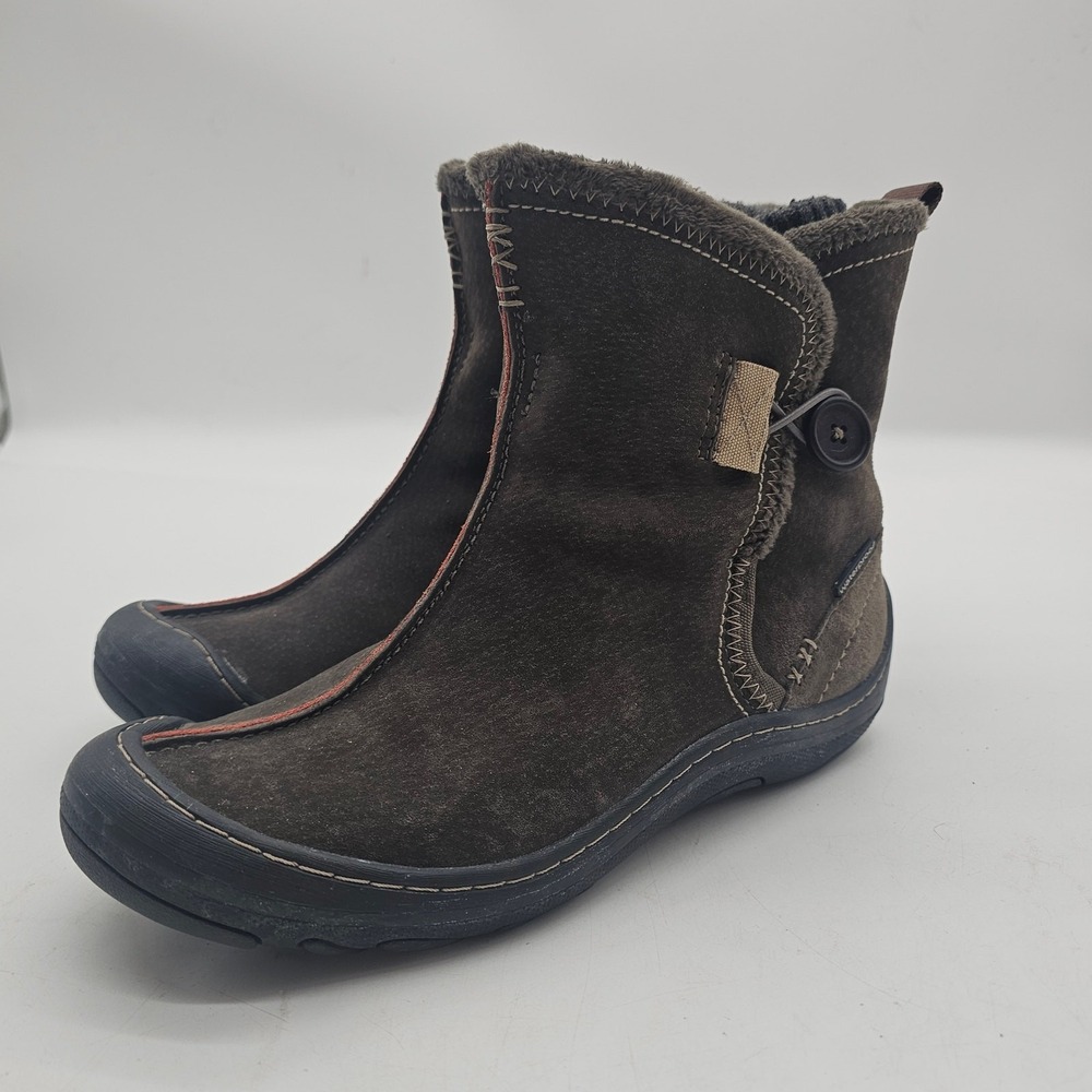 Privo by Clarks Waterproof Winter Boots Snow Shoes Womens Size 8M Brown Sweater